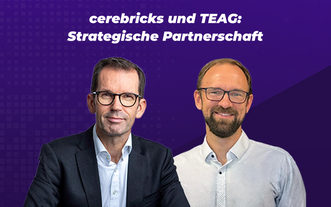 TEAG und cerebricks vertiefen Partnerschaft